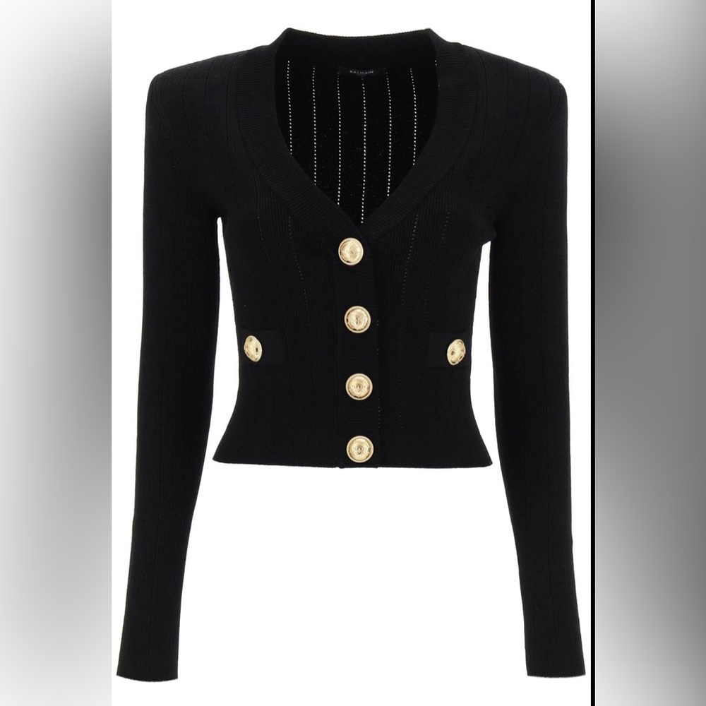Mesh Short Cardigan
